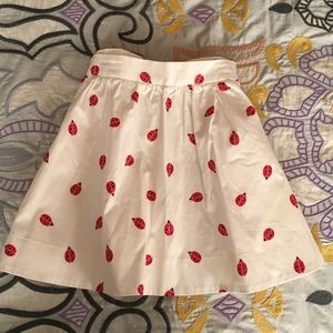 Kate Spade ladybug skirt